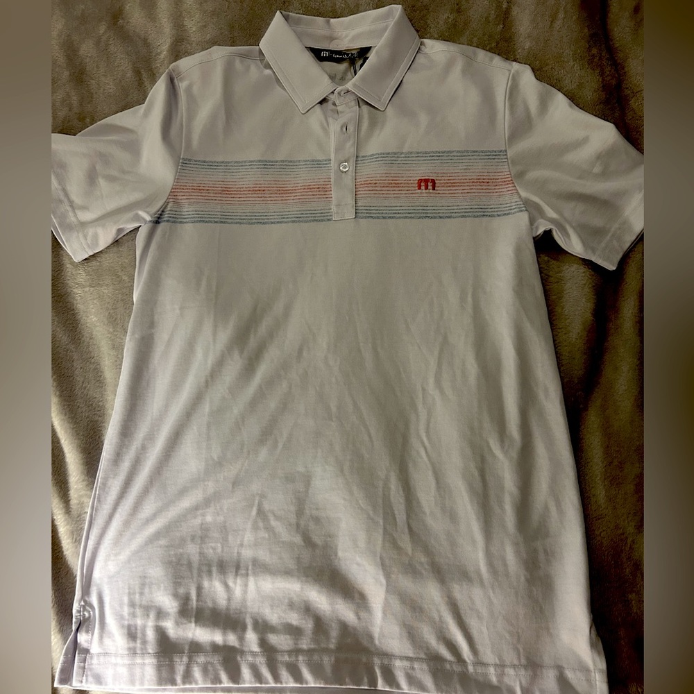 Travis Mathew Men’s White Golf Polo Size Small - NWT
